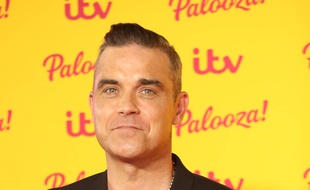Le chanteur Robbie Williams