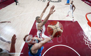Nico Batum en train de devenir le héros de tout un pays.