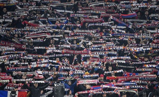 Photo d'illustration du Kop Virage Nord lyonnais.