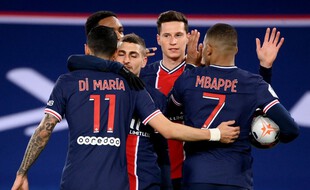 Julian Draxler a inscrit le premier but de la rencontre contre Nantes, le 14 mars 2021.