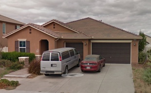 La maison de David et Anna Turpin, à Perris, en Californie.