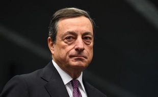 Le président de la BCE Mario Draghi, le 8 décembre 2014 à Bruxelles