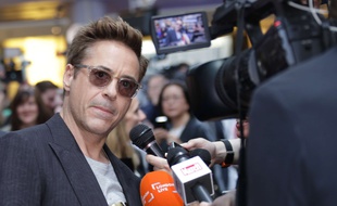 Robert Downey Jr, le 21 avril 2015, à Londres.