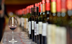 Dégustation de vin à Saint-Emilion, le 5 avril 2016