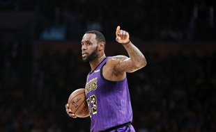 LeBron James avec les Lakers