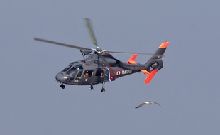 Un hélicoptère de la Marine nationale (illustration).