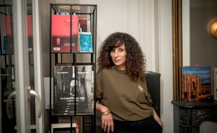 Houda Benyamina dans son bureau le 10 décembre 2019