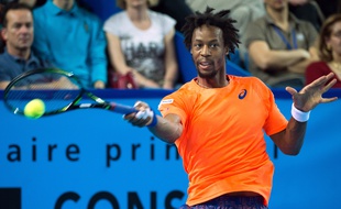 Gaël Monfils à Marseille, lors de l'Open 13 2015.