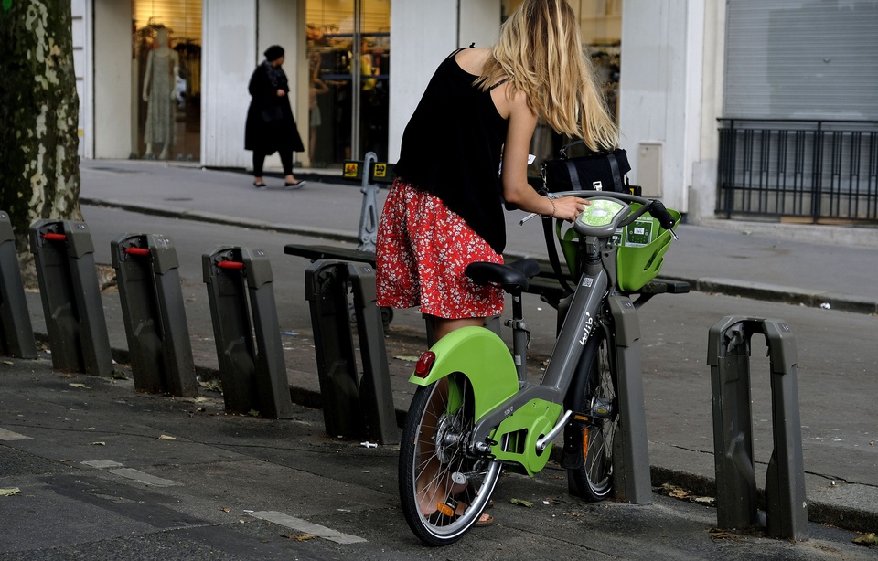 Balade best sale velib paris