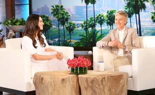 Mila Kunis était l'invité Ellen Degeneres le 3 février 2015.