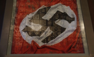 Illustration d'un drapeau nazi.