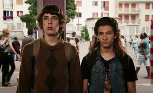 Capture d'écran du film Les Beaux Gosses.