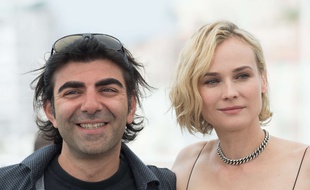 Fatih Akin et Diane Kruger le 26 mai 2017 à Cannes