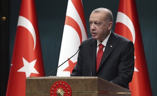 Le président turc Recep Tayyip Erdogan, à Ankara le 26 octobre 2020.