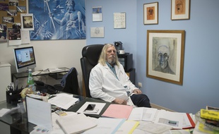 Le professeur Didier Raoult en février 2020