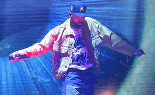Le chanteur Chris Brown