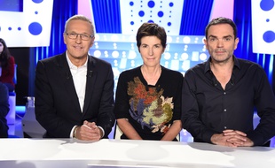 «On n'est pas couché» présenté par Laurent Ruquier sur France 2. Illustration.