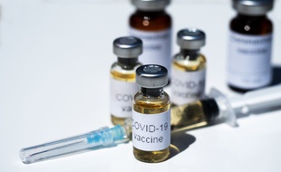 Illustration d'un vaccin contre le coronavirus.