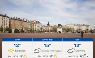 Météo Lyon: Prévisions du lundi 18 octobre 2021