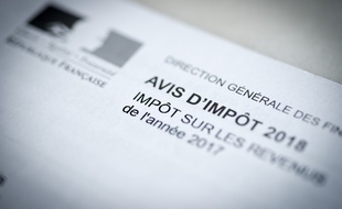 Un avis d'impôt (illustration).