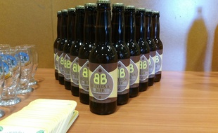 Strasbourg, le 14 septembre 2016: lancement d'une nouvelle biere bio et locale en Alsace