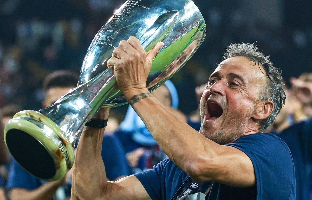 PSG - Tottenham : « On ne mérite pas ce trophée de la Supercoupe d'Europe », estime Luis Enrique