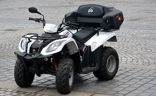 Un quad (illustration).