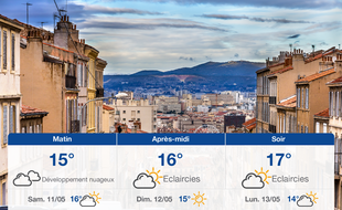 Météo Marseille: Prévisions du vendredi 10 mai 2019