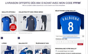 Valbuena à l'Euro, c'est possible sur le site de la FFF