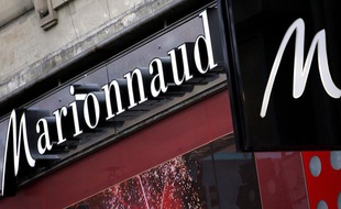 Une enseigne de la boutique Marionnaud