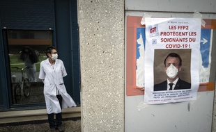 L'entrée de l'hôpital Purpan, à Toulouse, le 11 mai 2020.