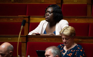 La députée LREM Laetitia Avia à l'Assemblée Nationale.