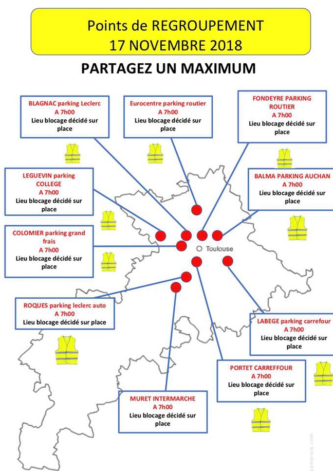 Video Blocage Du 17 Novembre Spots De Rassemblement