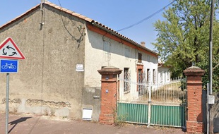 La maison squattée de la route de Launaguet, à Toulouse.