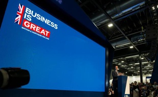Le ministre des Finances George Osborne à l'ouverture du festival international des entreprises à Liverpool, le 13, 2016
