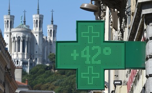 Le thermomètre a dépassé les 40 à Lyon ce vendredi