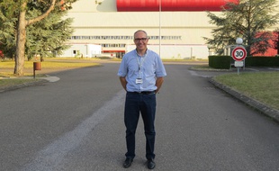 Patrice Di Ilio, chef d’établissement du site Areva de Saint-Marcel, en Saône-et-Loire, depuis 33 ans.
