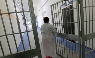 L'unité hospitalière spécialement aménagée de Seclin, près de Lille.