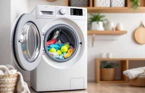 « Absolument extra » :  vous n’allez pas croire à quoi sert vraiment une simple balle de tennis dans la machine !