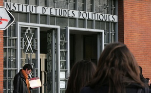 Dans les locaux de Sciences Po de Toulouse, le 15 janvier 2009.