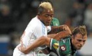 Jordan Ayew et Tony Jantschke.
