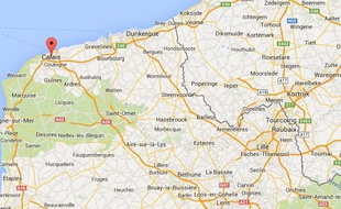 Google map de Calais