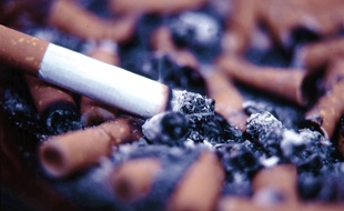 Illustration d'une cigarette.