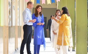 Le prince William et son épouse Kate à Islamabad