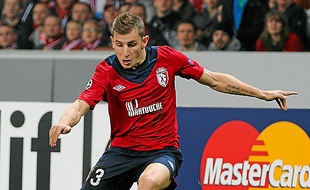 Le latéral lillois Lucas Digne.