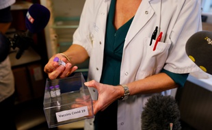 Des vaccins contre le Covid-19, à l’hôpital de Sevran le 27 décembre 2020.