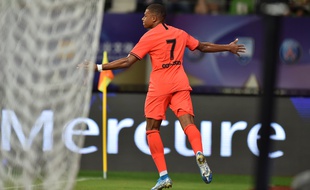 Mbappé a ouvert le score en amical contre Sydney.
