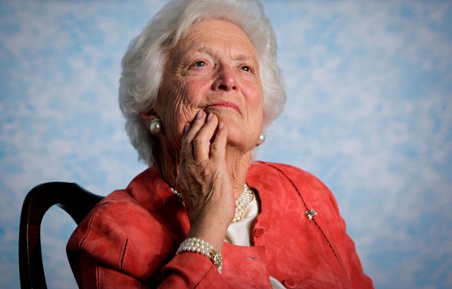 Etats-Unis: Donald Trump, grand absent de la cérémonie d'hommage à Barbara Bush