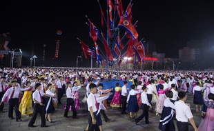 Célébrations à Pyongyang en Corée du Nord le 6 juillet