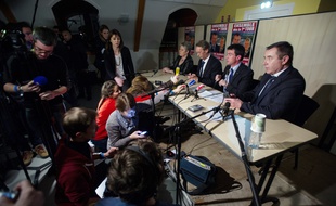 Manuel Valls dans le Doubs, le 27 janvier 2015